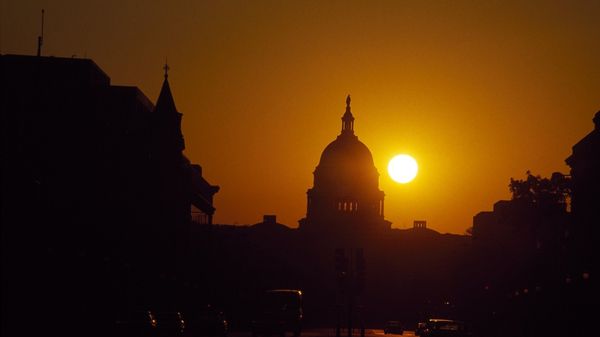 Capitol Washington sunset Capitol Washington sunset - Sputnik International
