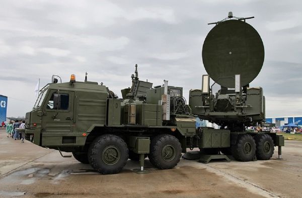 Russia's Krasukha-2 Electronic Warfare System deployed at a military expo. Russia's Krasukha-2 Electronic Warfare System deployed at a military expo. - Sputnik International