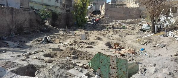 Desecrated Jewish cemetery in Mosul Desecrated Jewish cemetery in Mosul - Sputnik International