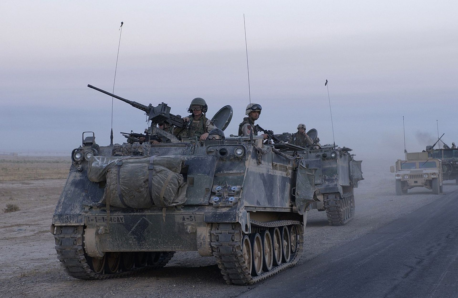 A US M113 deployed in Iraq A US M113 deployed in Iraq - Sputnik International, 1920, 30.06.2023