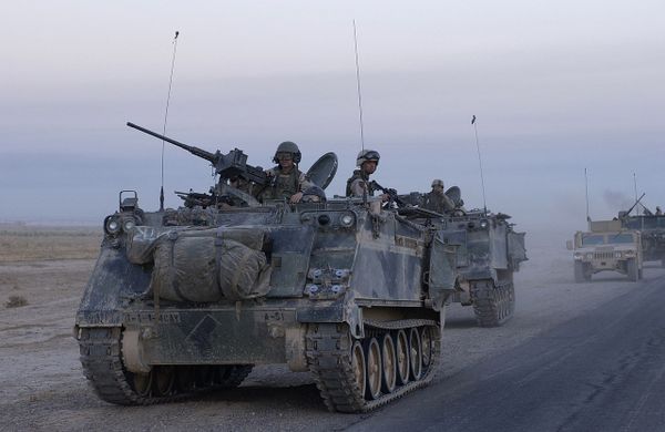 A US M113 deployed in Iraq A US M113 deployed in Iraq - Sputnik International