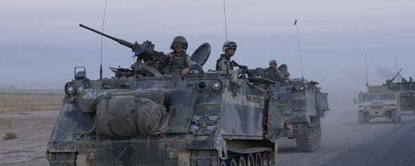 A US M113 deployed in Iraq - Sputnik International