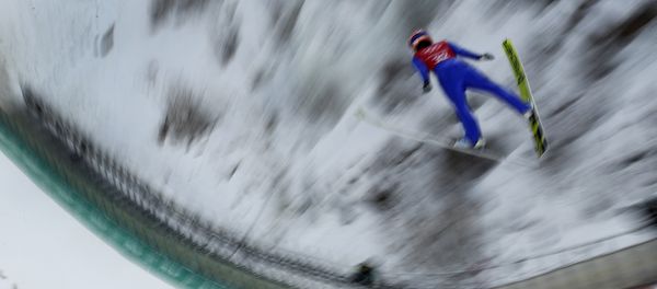 Yuki Ito, of Japan, practices for the women's ski jump competition in the 2018 Winter Olympics at the Alpensia Ski Jumping Center in Pyeongchang, South Korea, Saturday, Feb. 10, 2018. Yuki Ito, of Japan, practices for the women's ski jump competition in the 2018 Winter Olympics at the Alpensia Ski Jumping Center in Pyeongchang, South Korea, Saturday, Feb. 10, 2018. - Sputnik International