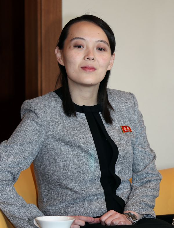Kim Yo Jong, the sister of North Korea's leader Kim Jong Un, arrives for a banquet in Seoul, South Korea February 11, 2018 - Sputnik International