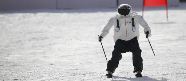 A robot takes part in the Ski Robot Challenge at a ski resort in Hoenseong, South Korea, February 12, 2018. A robot takes part in the Ski Robot Challenge at a ski resort in Hoenseong, South Korea, February 12, 2018. - Sputnik International