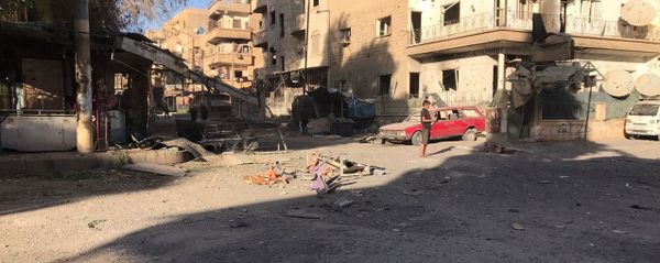 Aftermath of artillery attacks on Al-Qusur in Deir ez-Zor. File photo Aftermath of artillery attacks on Al-Qusur in Deir ez-Zor. File photo - Sputnik International