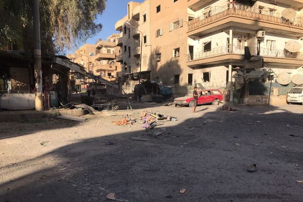 Aftermath of artillery attacks on Al-Qusur in Deir ez-Zor. File photo Aftermath of artillery attacks on Al-Qusur in Deir ez-Zor. File photo - Sputnik International