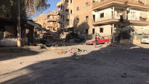 Aftermath of artillery attacks on Al-Qusur in Deir ez-Zor. File photo Aftermath of artillery attacks on Al-Qusur in Deir ez-Zor. File photo - Sputnik International