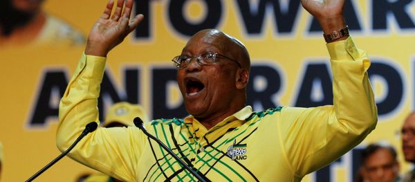 President of South Africa Jacob Zuma gestures during the 54th National Conference of the ruling African National Congress (ANC) at the Nasrec Expo Centre in Johannesburg, South Africa December 16, 2017 - Sputnik International