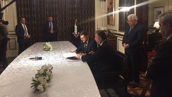 Sputnik news agency and radio signed a cooperation agreement with the WAFA Palestine News Agency - Sputnik International