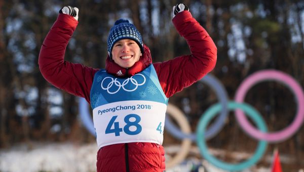 Russian skier Denis Spitsov - Sputnik International