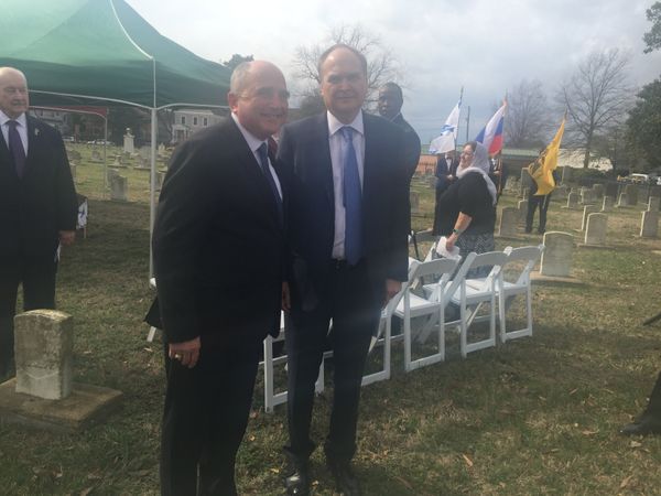 Memorial event in honor of six Russian Navy sailors who buried at the US Naval Hospital Cemetery in Portsmouth, Virginia - Sputnik International