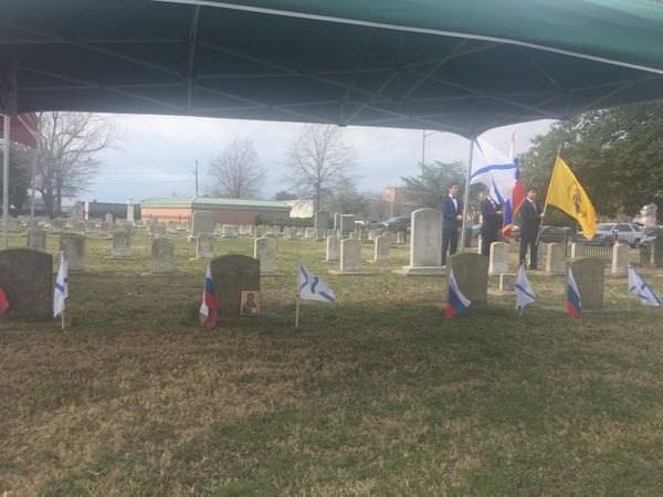 Memorial event in honor of six Russian Navy sailors who buried at the US Naval Hospital Cemetery in Portsmouth, Virginia - Sputnik International