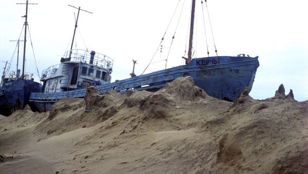 Former Fishing Fleet of Aral Sea (File) - Sputnik International