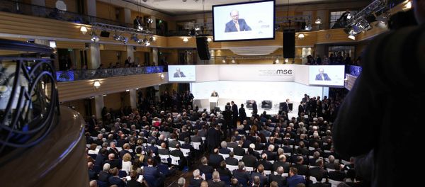 Conference chairman Wolfgang Ischinger talks at the Munich Security Conference in Munich, Germany, February 16, 2018 Conference chairman Wolfgang Ischinger talks at the Munich Security Conference in Munich, Germany, February 16, 2018 - Sputnik International