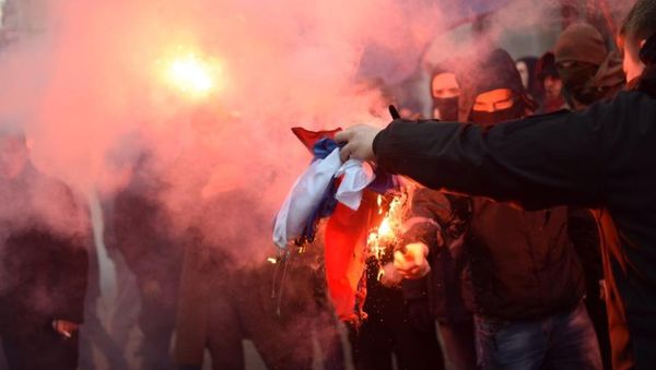 Погром в офисе Россотрудничества в Киеве - Sputnik International