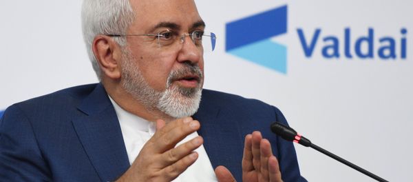 Iranian Foreign Minister Javad Zarif at the conference Russia in the Middle East: Playing on all fields held by the Valdai Discussion Club in Moscow - Sputnik International