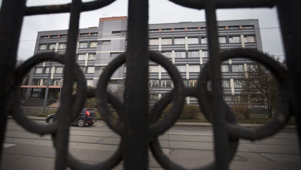 In this Friday, Nov. 13, 2015, file photo a car stands is front of Russia's national drug-testing laboratory in Moscow, Russia. It was at this laboratory, and its former site elsewhere in Moscow, that lab director Grigory Rodchenkov conducted pioneering research into steroids, at the same time as he says he was giving Russian athletes a cocktail of banned substances. - Sputnik International