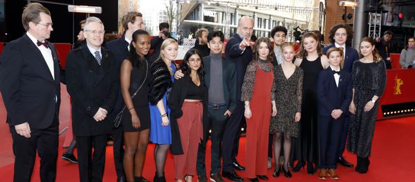 Director and executive producer Erik Poppe and cast members arrive for the screening of the movie Utoya 22.juli (U - Jully 22) at the 68th Berlin International Film Festival Berlinale in Berlin,Germany Director and executive producer Erik Poppe and cast members arrive for the screening of the movie Utoya 22.juli (U - Jully 22) at the 68th Berlin International Film Festival Berlinale in Berlin,Germany - Sputnik International