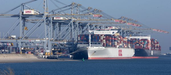 Rotterdam port view. (File) Rotterdam port view. (File) - Sputnik International