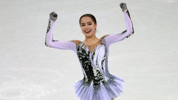 Russian figure skater Alina Zagitova - Sputnik International