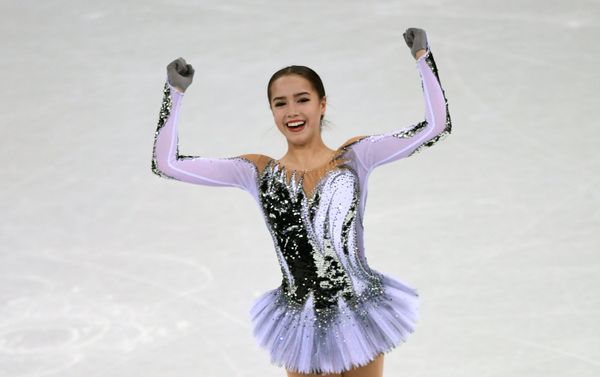 Russian figure skater Alina Zagitova - Sputnik International