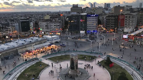 (File) A view of Taksim Square in central Istanbul Monday, July 10, 2017 - Sputnik International