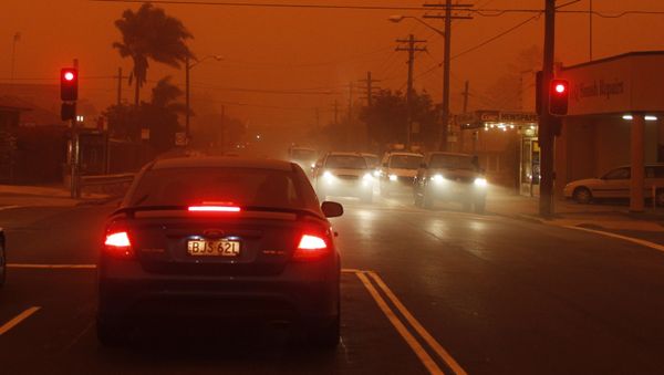 Dust storm in Australia (File) - Sputnik International
