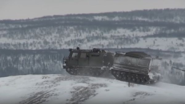 Northern Fleet Tests Aleut Snow & Swamp-Going Vehicle Northern Fleet Tests Aleut Snow & Swamp-Going Vehicle - Sputnik International
