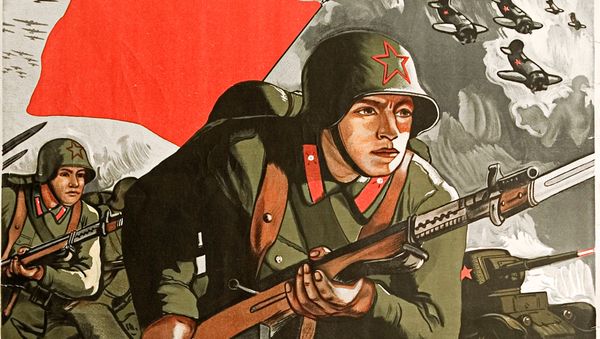 For the Motherland: Red Army on Soviet Posters - Sputnik International