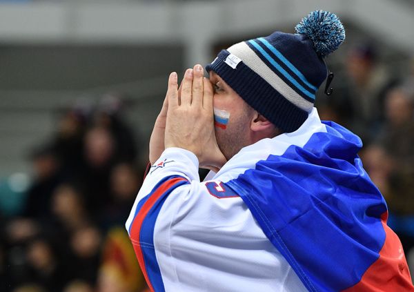 Russia's Olympic Hockey Final Win in Pictures - Sputnik International