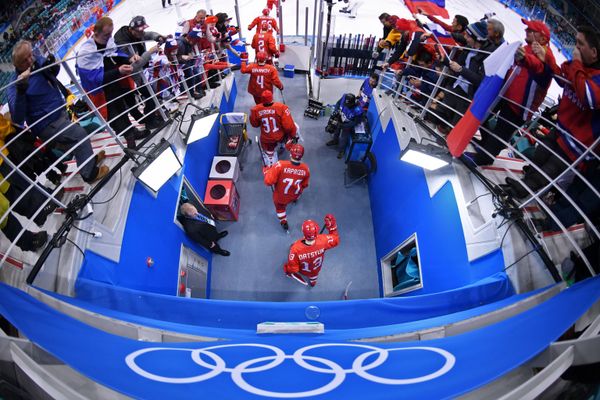 Russia's Olympic Hockey Final Win in Pictures - Sputnik International
