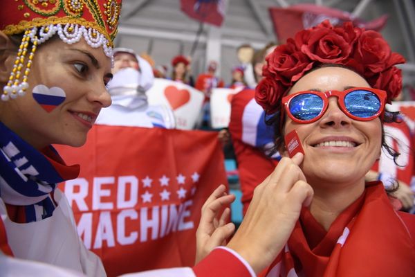 Russia's Olympic Hockey Final Win in Pictures - Sputnik International