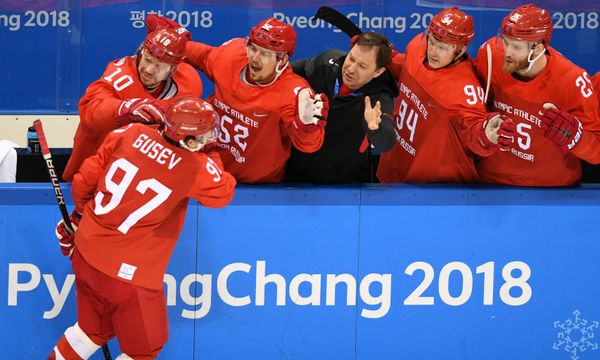 Russia's Olympic Hockey Final Win in Pictures - Sputnik International