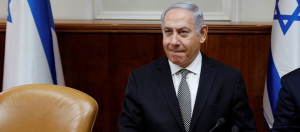 Israeli Prime Minister Benjamin Netanyahu attends the weekly cabinet meeting at the Prime Minister's office in Jerusalem February 25, 2018 Israeli Prime Minister Benjamin Netanyahu attends the weekly cabinet meeting at the Prime Minister's office in Jerusalem February 25, 2018 - Sputnik International