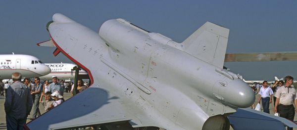 A Tu-300 unmanned aerial vehicle shown at the the Third International Aviation and Space Salon. File photo. A Tu-300 unmanned aerial vehicle shown at the the Third International Aviation and Space Salon. File photo. - Sputnik International