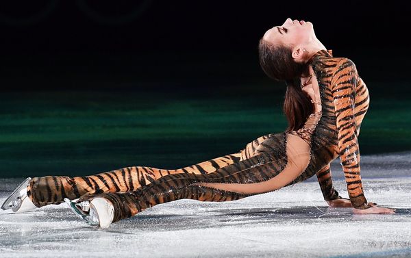 Russian figure skater Alina Zagitova during the exhibition gala at the XXIII Winter Olympic Games Russian figure skater Alina Zagitova during the exhibition gala at the XXIII Winter Olympic Games - Sputnik International