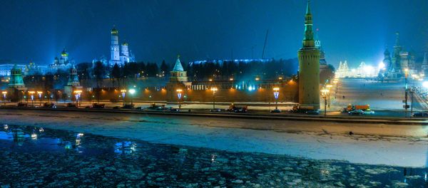View of the Moscow Kremlin from the Bolshoy Moskvoretsky bridge. - Sputnik International