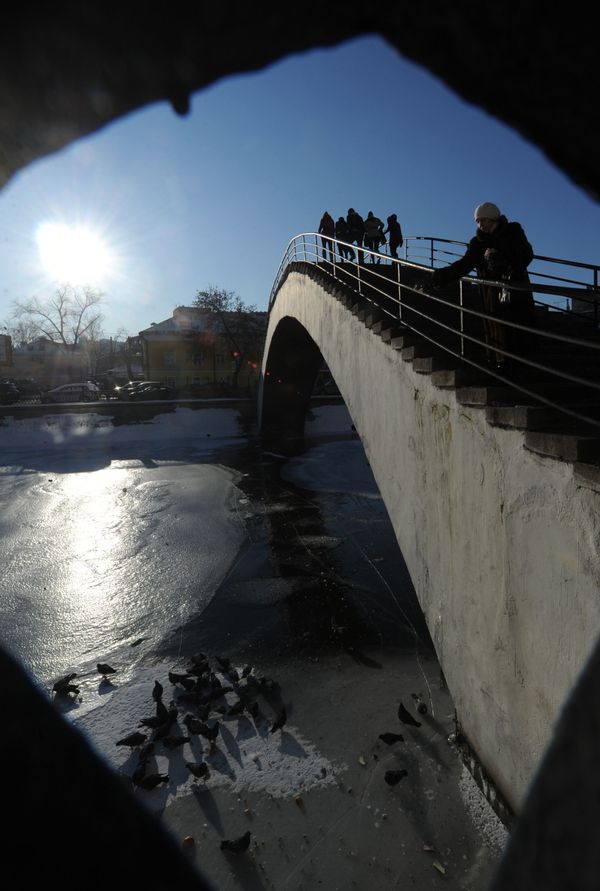 A bridge across the Moscow river. - Sputnik International