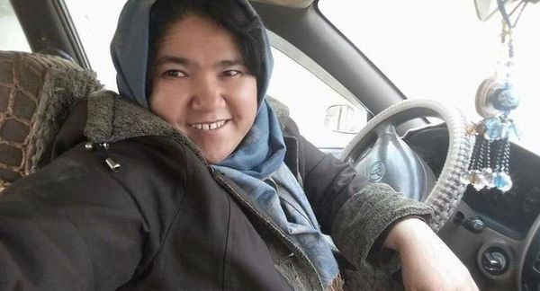 First Afghan female taxi driver Sara Bahaei - Sputnik International