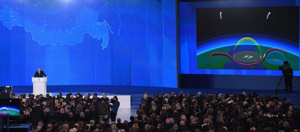 Ежегодное послание президента РФ В. Путина Федеральному Собранию - Sputnik International