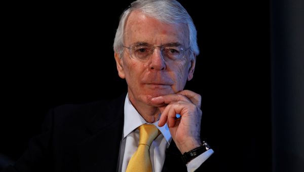 Britain's former Prime Minister John Major gives a speech on Brexit in London Britain's former Prime Minister John Major gives a speech on Brexit in London - Sputnik International