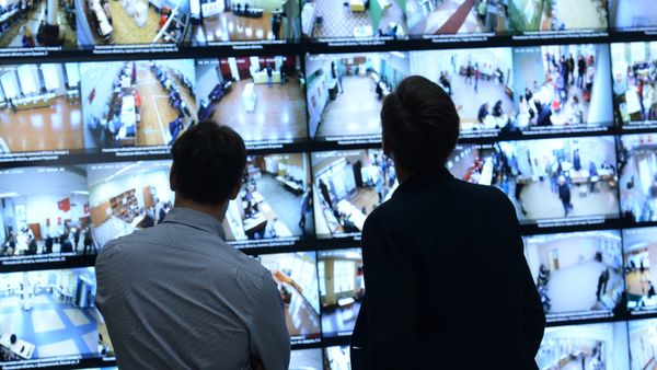 Broadcast of the images from the surveillance cameras installed at the voting stations, displayed at the Central Electoral Commission. File photo - Sputnik International