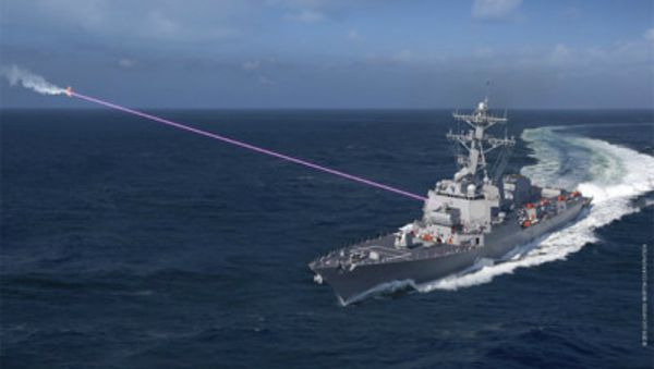 Lockheed Martin's Helios Laser - Sputnik International