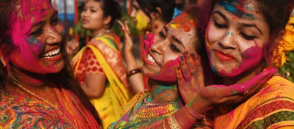 Holi, The Riotous Hindu Spring Festival of Color in Pictures - Sputnik International