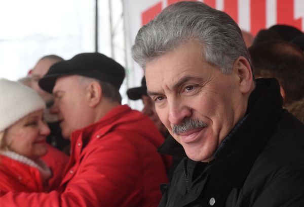 Pavel Grudinin: To Be Respected, Russia Needs to Be Strong Economically Pavel Grudinin: To Be Respected, Russia Needs to Be Strong Economically - Sputnik International