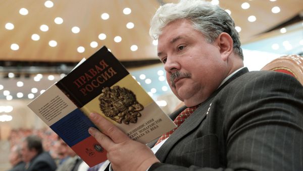 Sergei Baburin: Russia Must Bolster Its Standing in Eurasia - Sputnik International