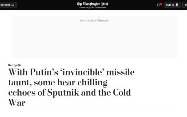 The Washington Post screengrab The Washington Post screengrab - Sputnik International