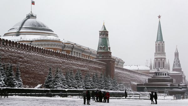 People on Red Square in Moscow - Sputnik International