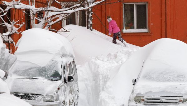 A child in Yuzhno-Sakhalinsk. File photo - Sputnik International